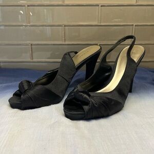 Satin Sling-backs - EUC - Size 7.5